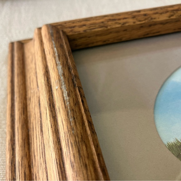 Vintage Art Wood Framed Duck Print - Picture 3 of 9